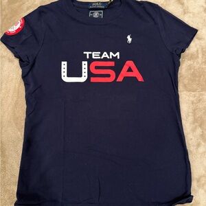 Ralph Lauren Team USA Navy T-Shirt
